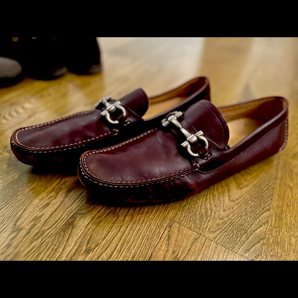 Salvatore Ferragamo Brown Loafers